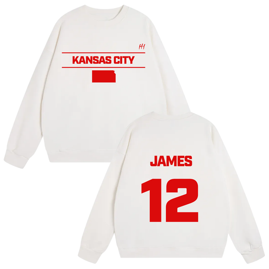 James Wakins Jr Heavyweight Crewneck Sweatshirt