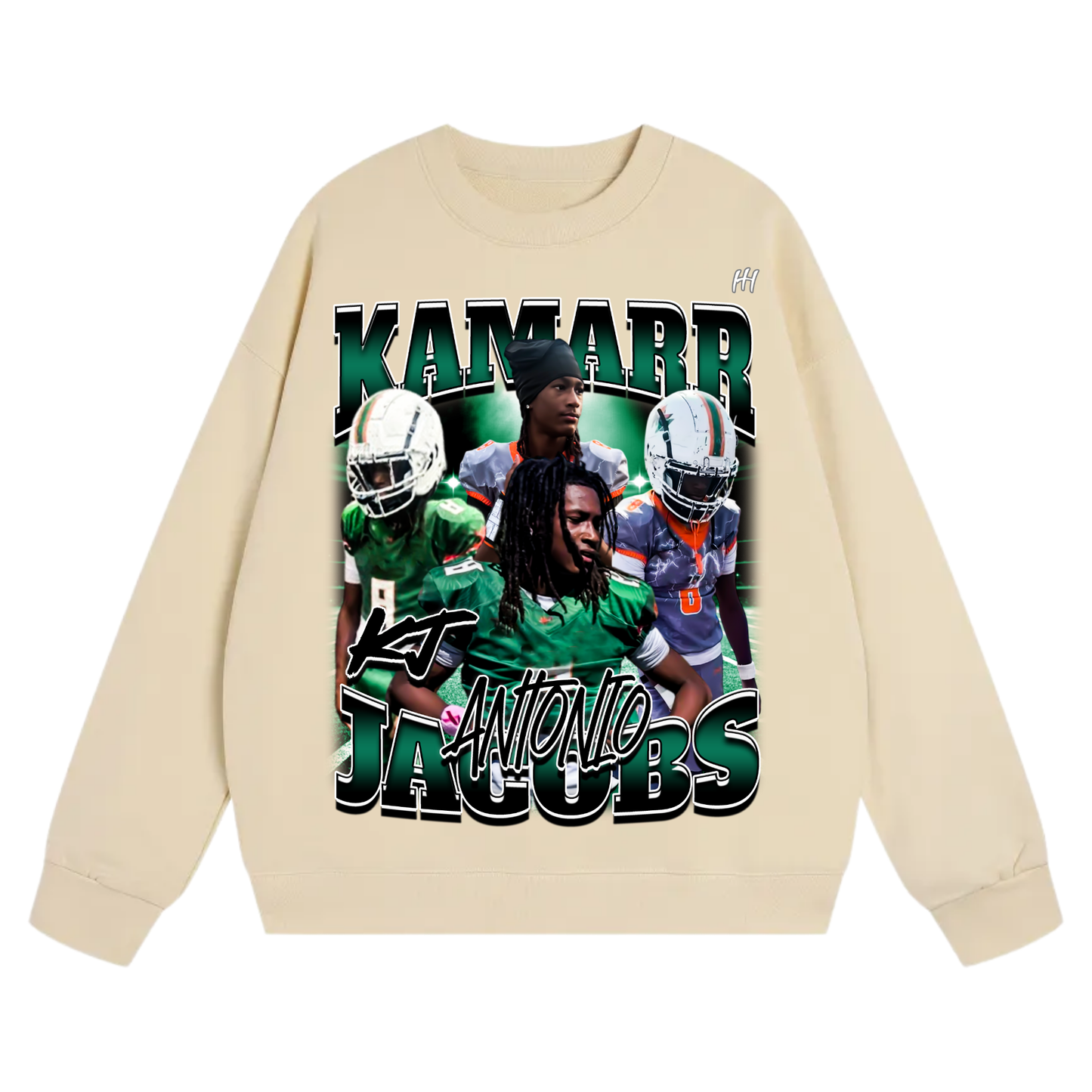 Kamarr Antonio jacobs Heavyweight Crewneck Sweatshirt