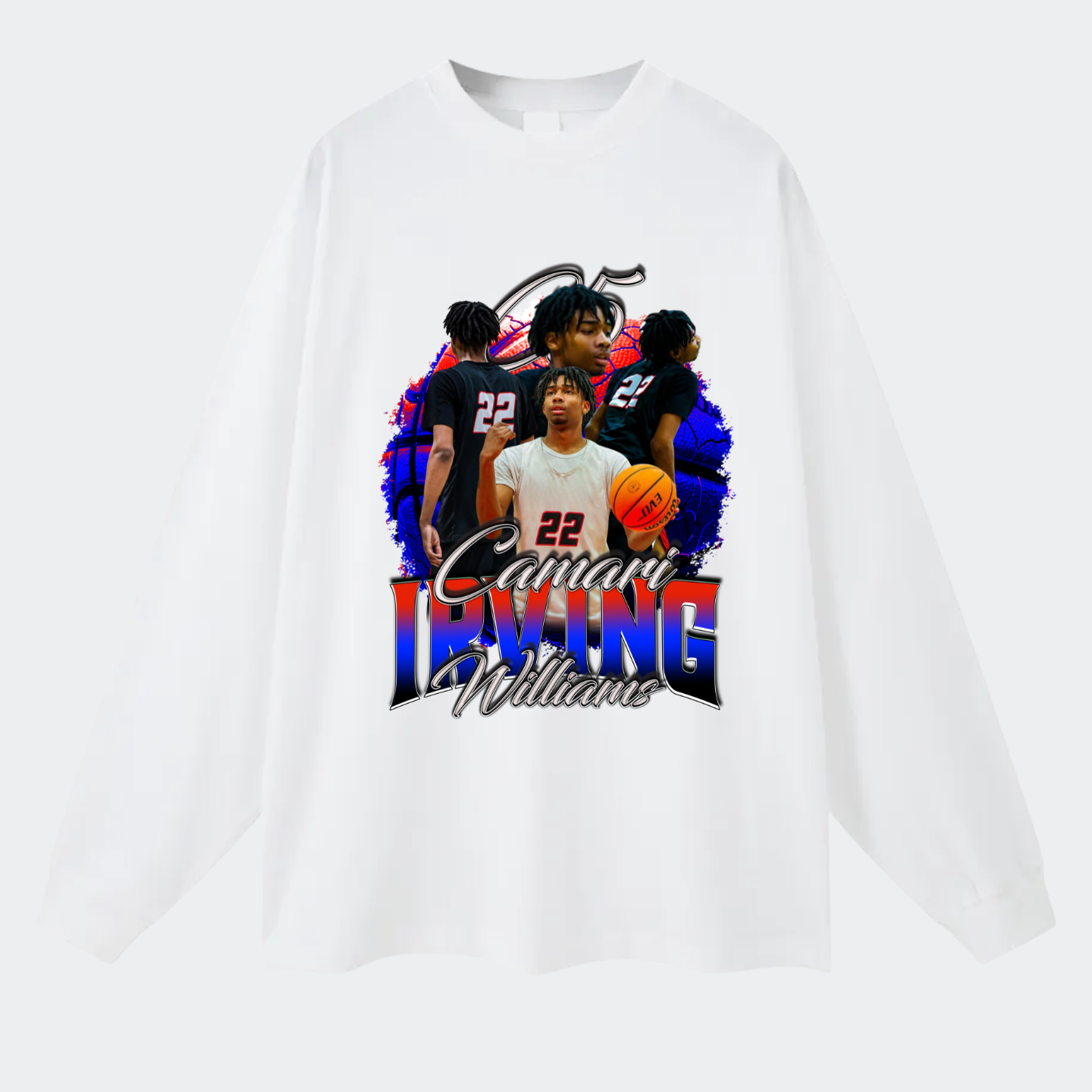 Camari Irving Williams Long Sleeve Tee