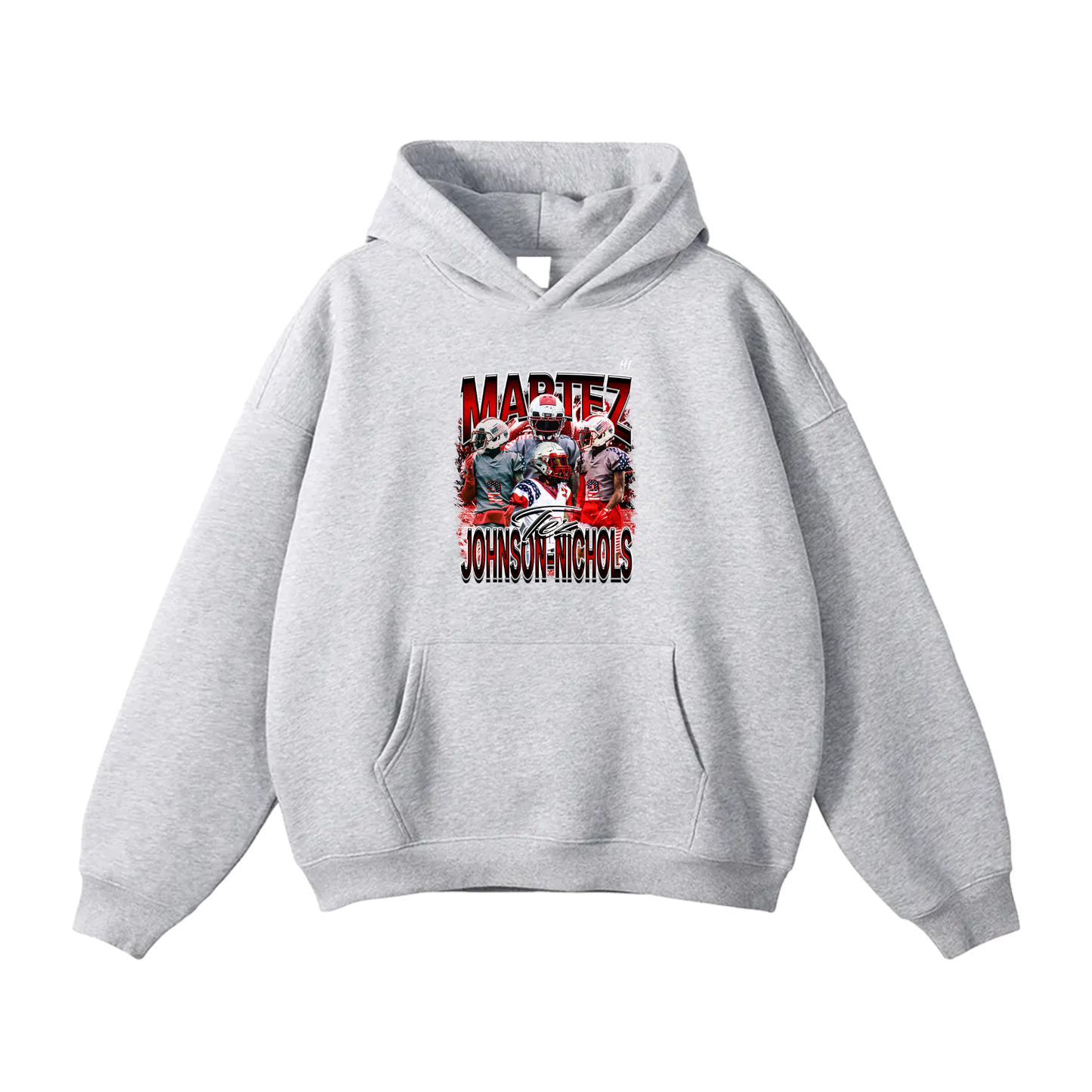 Martez Johnson-Nichols Oversize Fleeced Hoodie