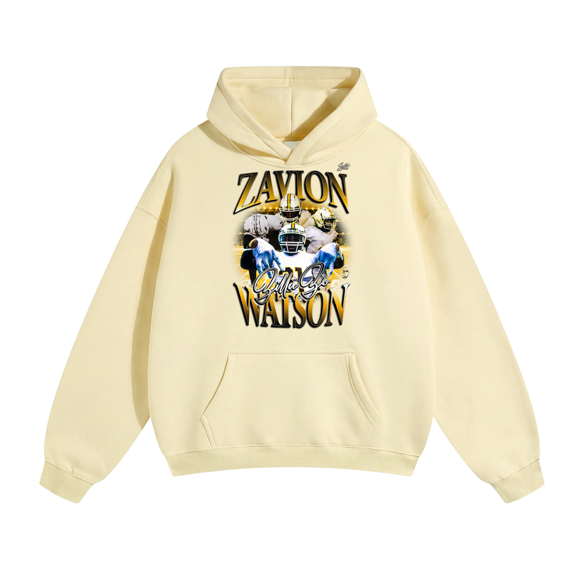 Zavion Watson Oversize Fleeced Hoodie