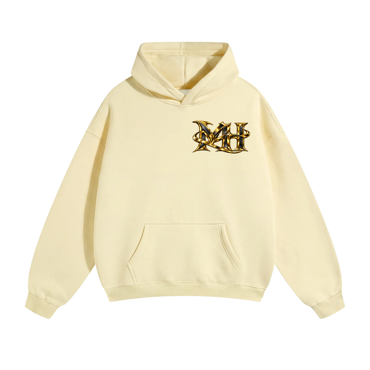 Malachi Hooks Oversize Fleeced Hoodie