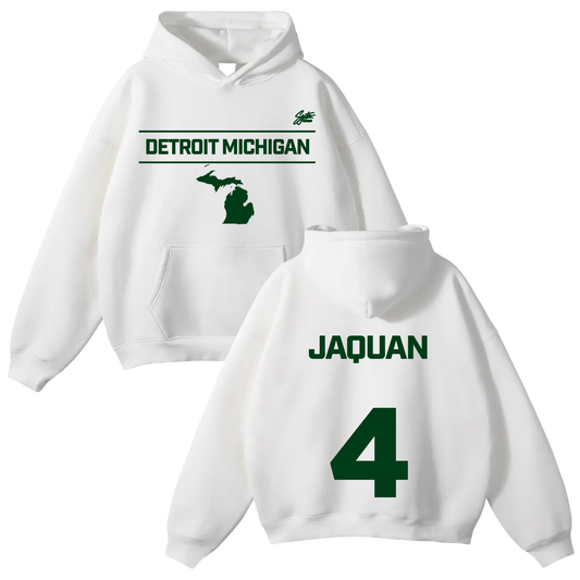 Jaquan Pitts Oversize Fleeced Hoodie