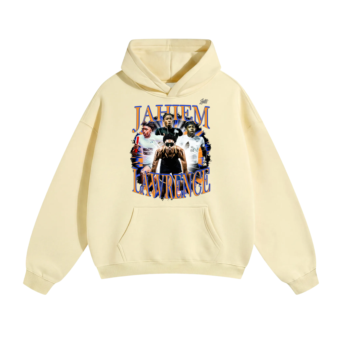 Jahiem Lawrence Oversize Fleeced Hoodie