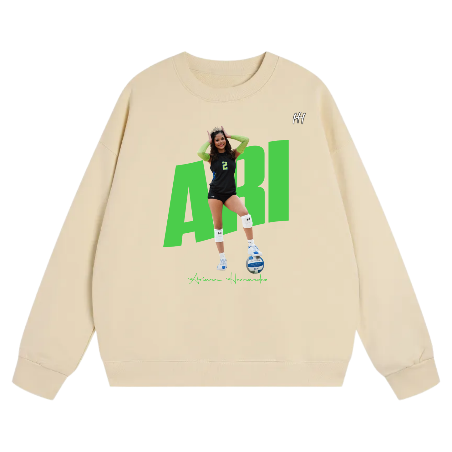 Ariann Hernandez Heavyweight Crewneck Sweatshirt