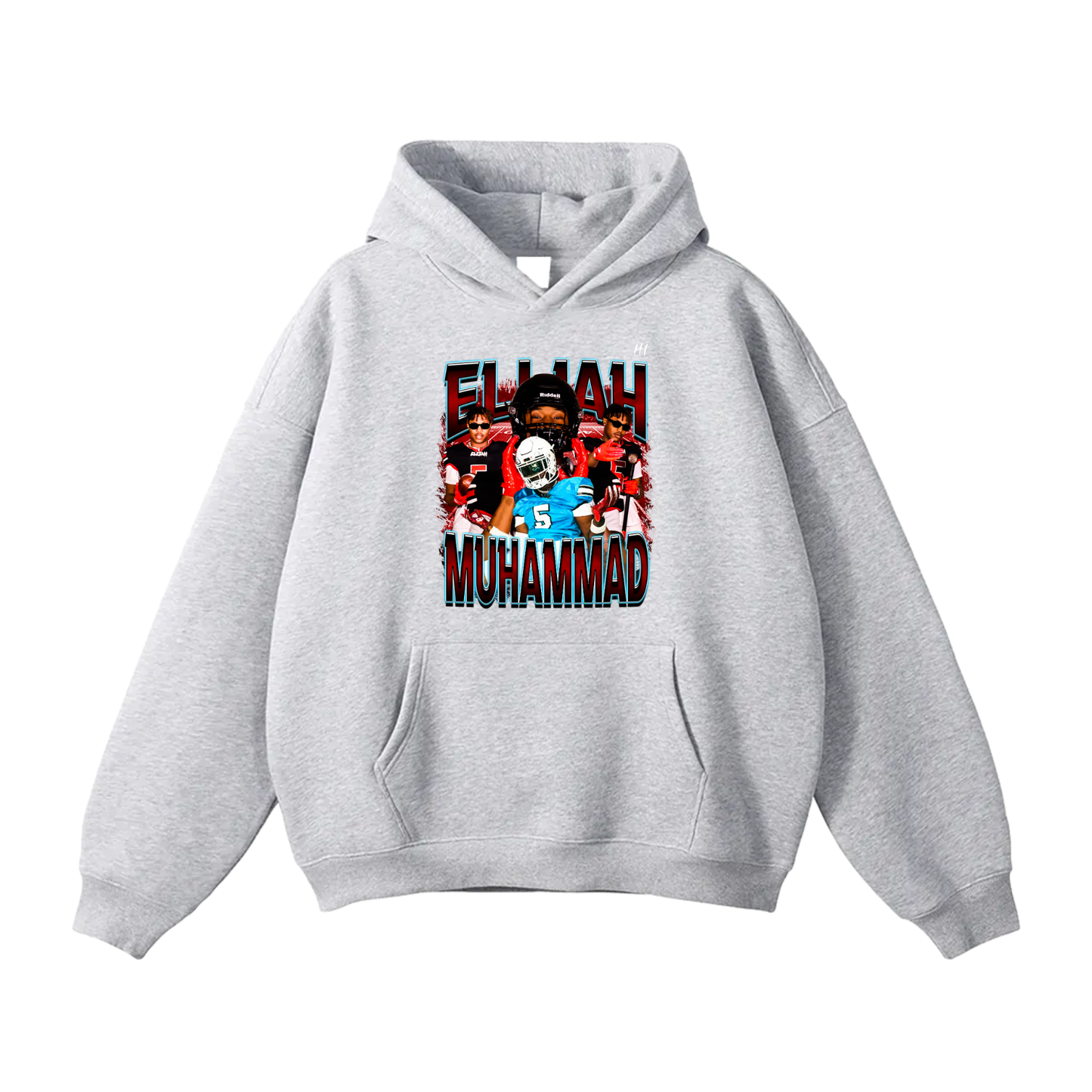 Elijah Muhammad Oversize Fleeced Hoodie