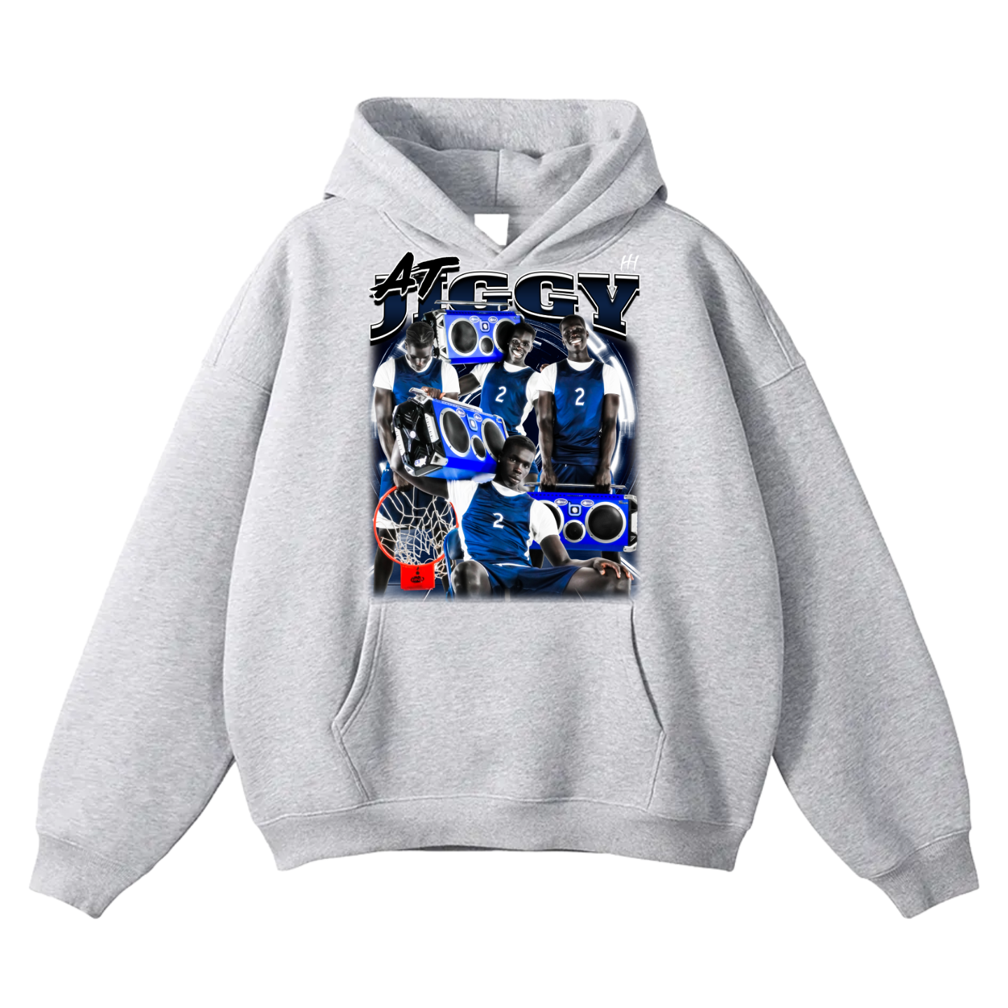 AT Oversize Fleeced Hoodie