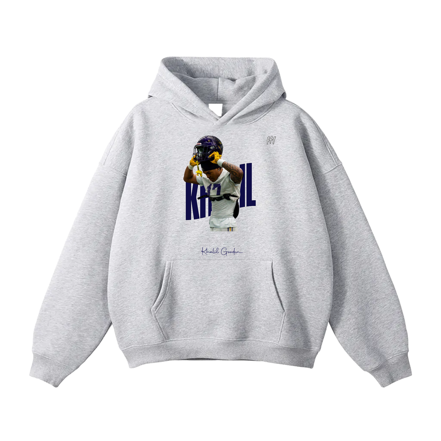 Khalil Gooden Oversize Fleeced Hoodie