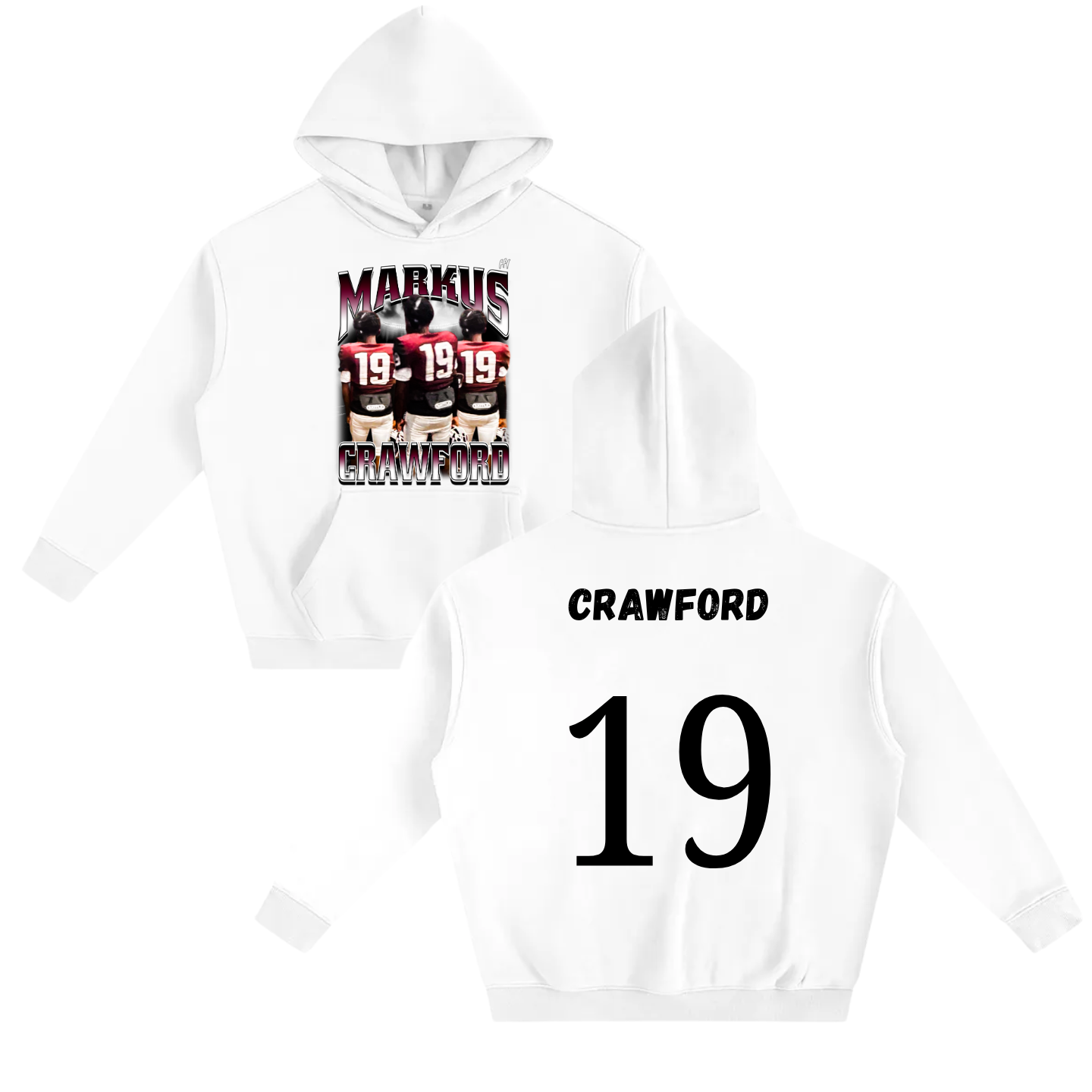Markus Crawford Oversize Fleeced Hoodie