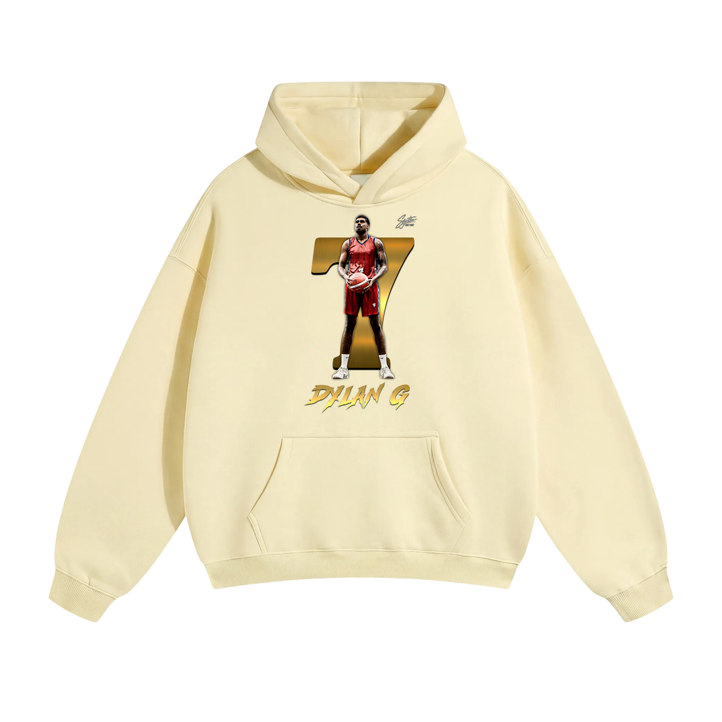 Dylan G Oversize Fleeced Hoodie