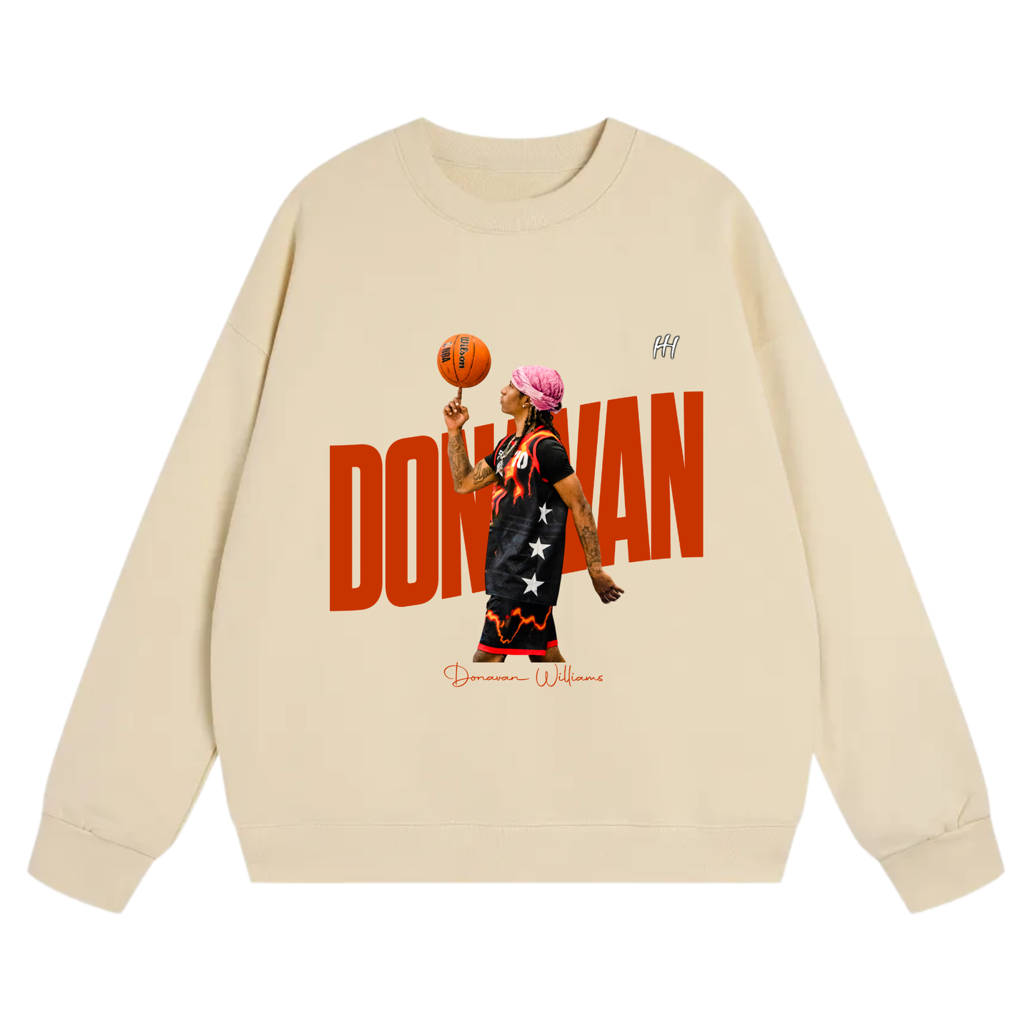 Donavan Williams Heavyweight Crewneck Sweatshirt