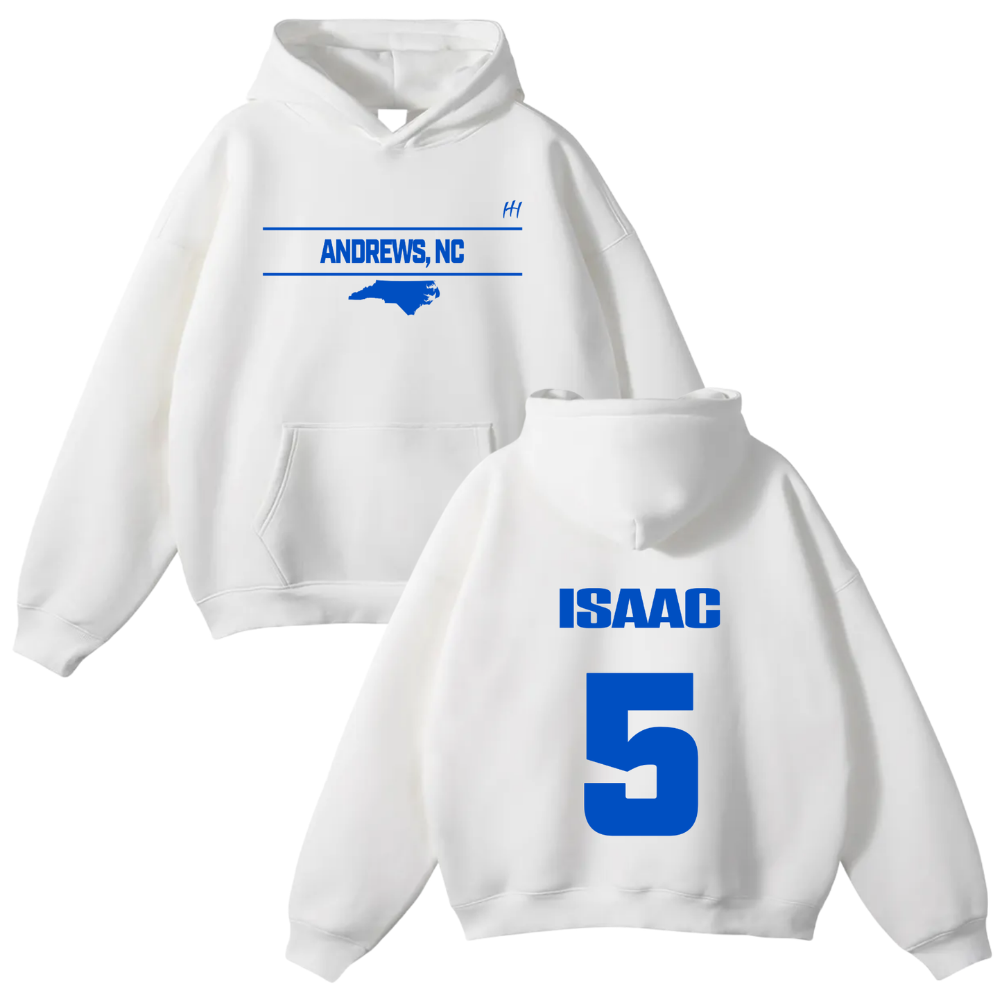 Isaac Weaver Oversize Fleeced Hoodie
