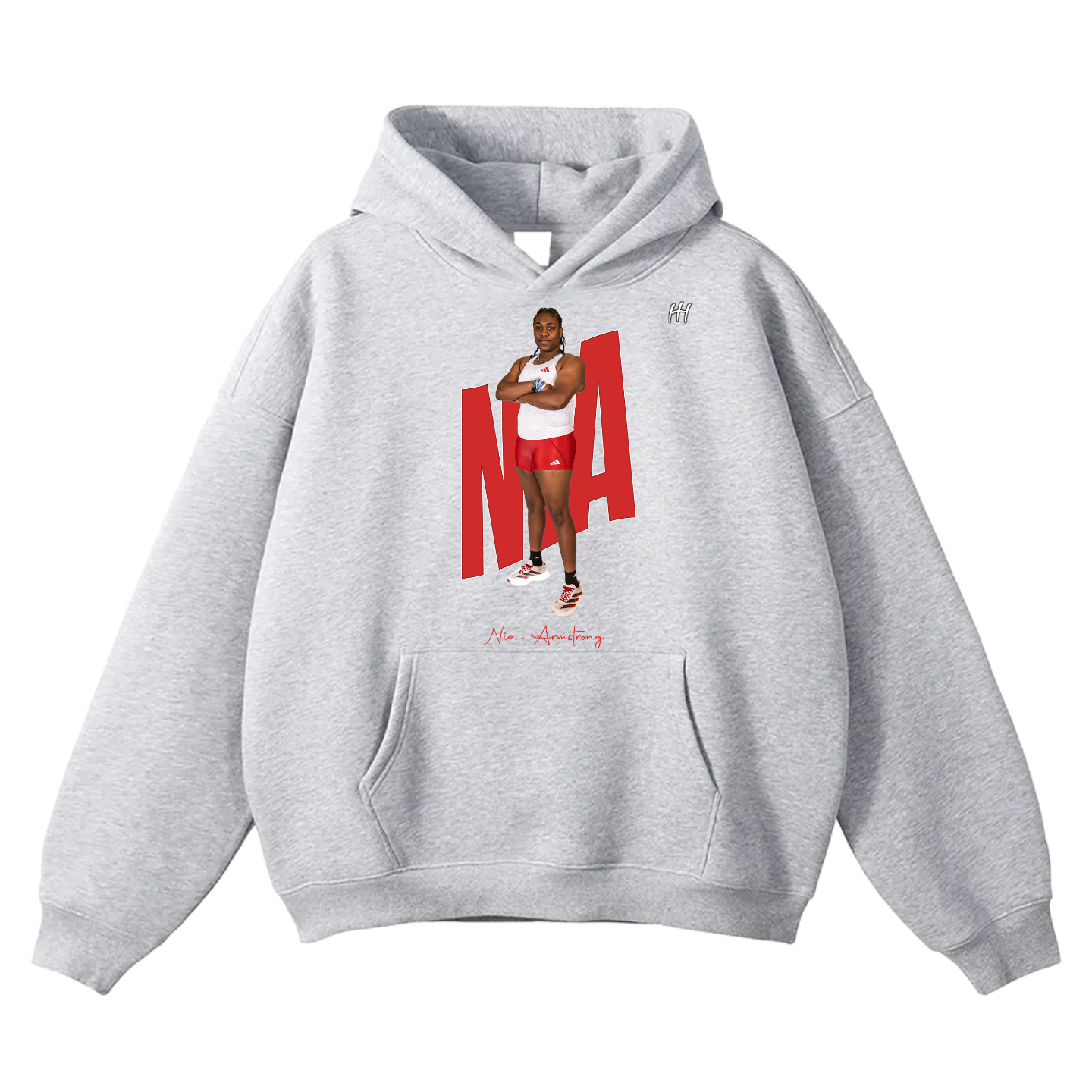 Nia Armstrong Oversize Fleeced Hoodie