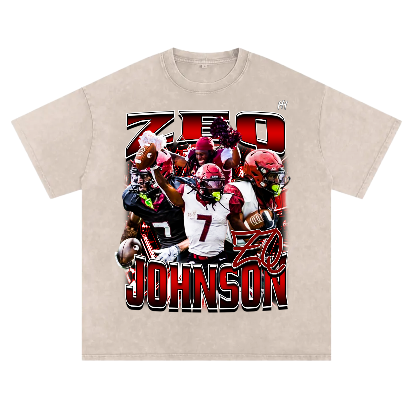 Zeq Johnson Heavyweight Oversized T-shirt