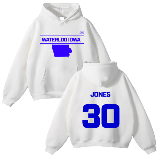 Kewone Jones Oversize Fleeced Hoodie