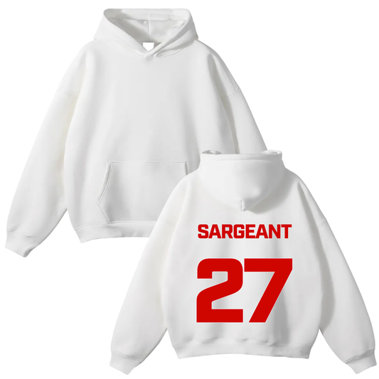 Caleb Sargeant Oversize Fleeced Hoodie