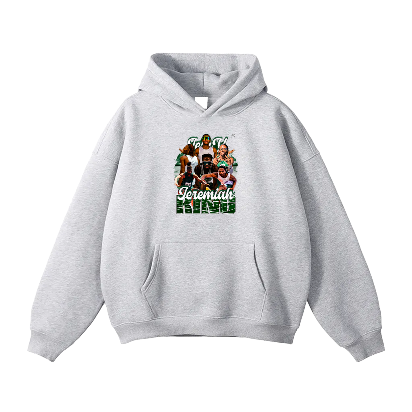Jeremiah King Oversize Fleeced Hoodie