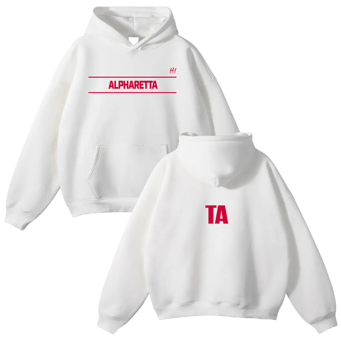 Aidan Willis Oversize Fleeced Hoodie
