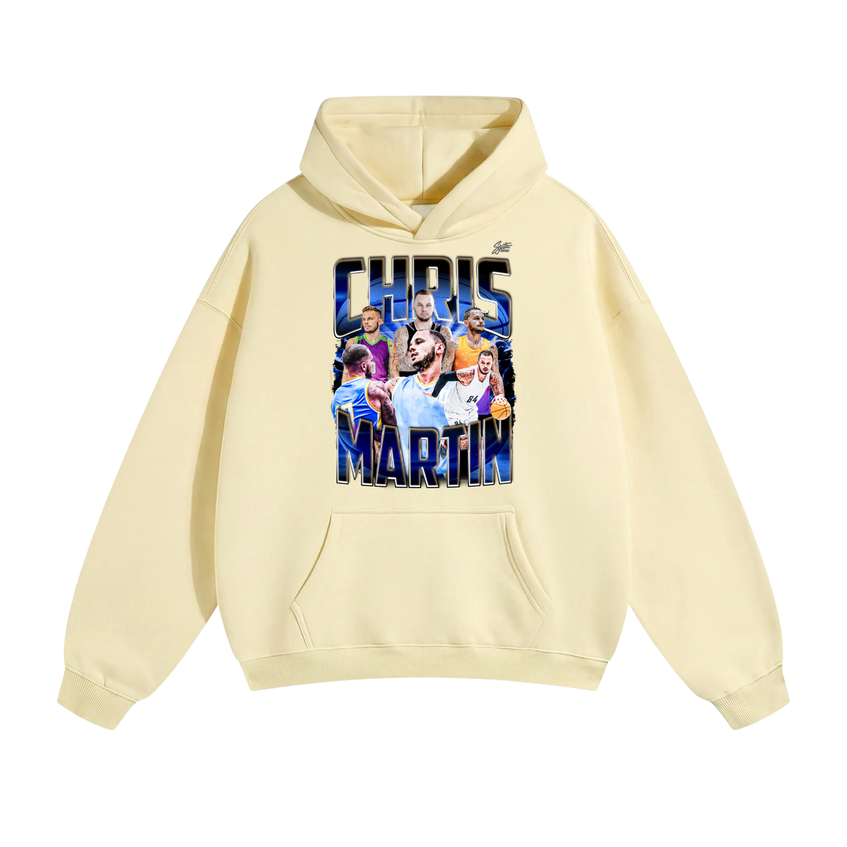 Chris Martin Oversize Fleeced Hoodie