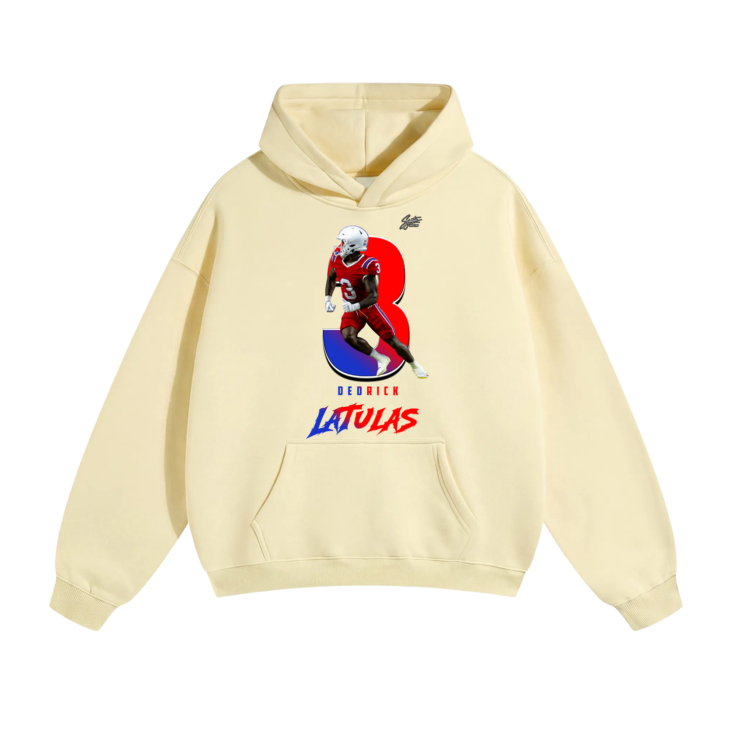 Dedrick Latulas Oversize Fleeced Hoodie