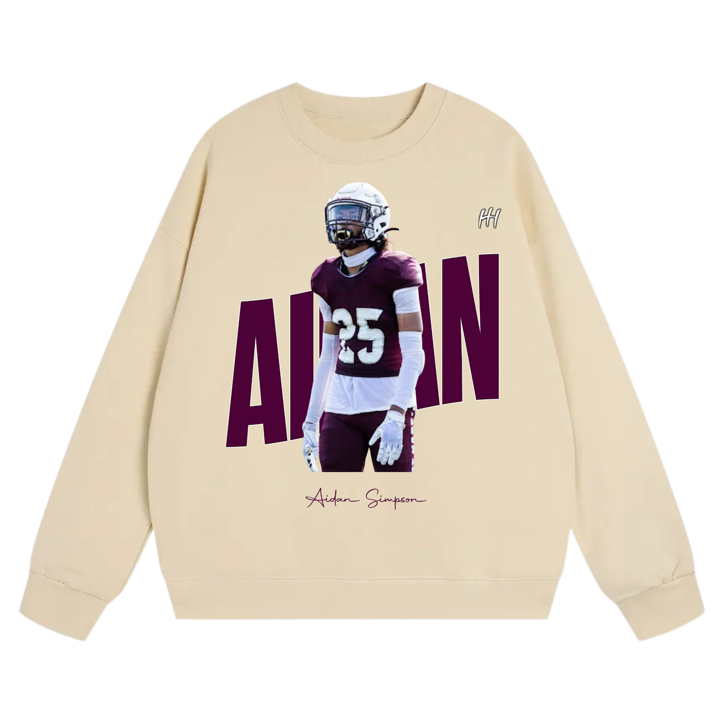 Aidan Simpsons Heavyweight Crewneck Sweatshirt
