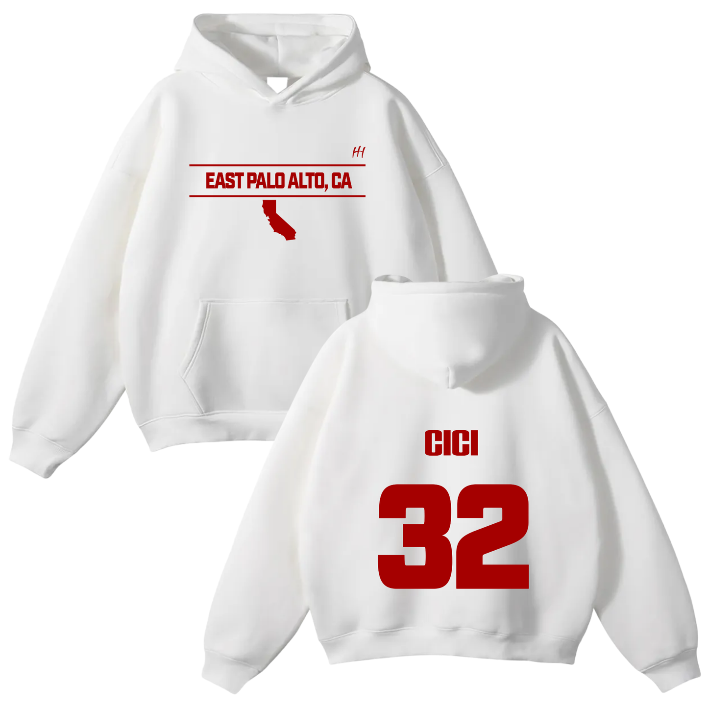 Sierra Tuliau Oversize Fleeced Hoodie