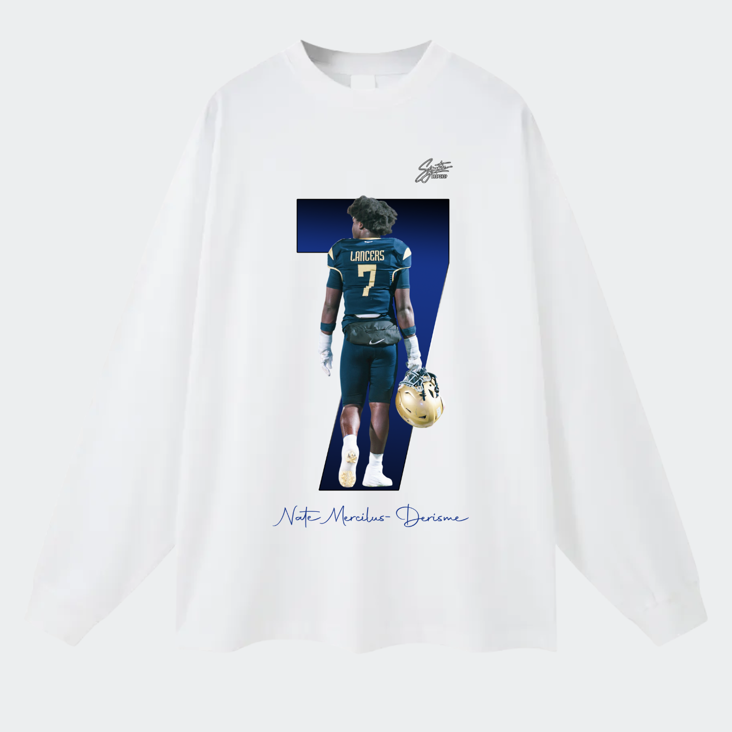 Nate Mercilus Derisme Long Sleeve Tee