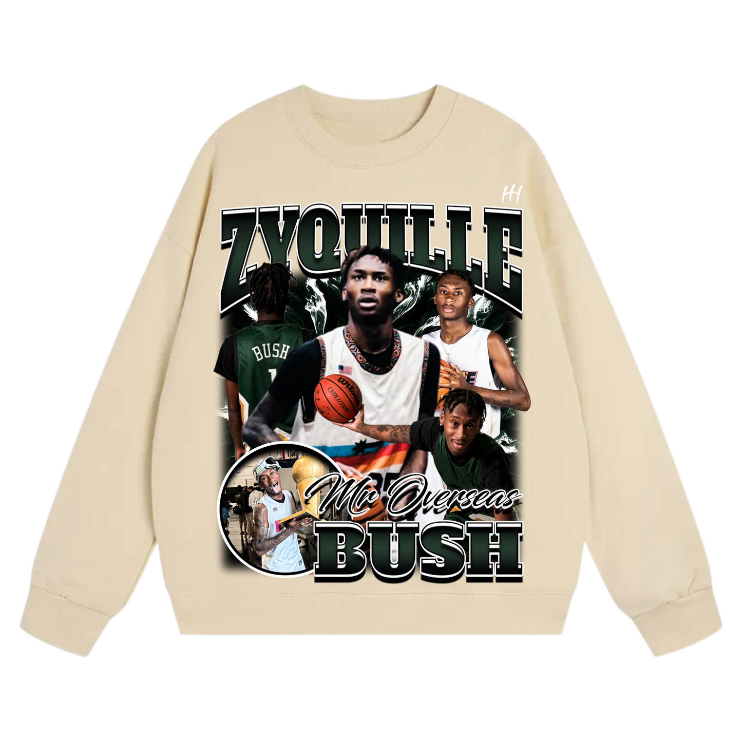 Zyquille Bush Heavyweight Crewneck Sweatshirt