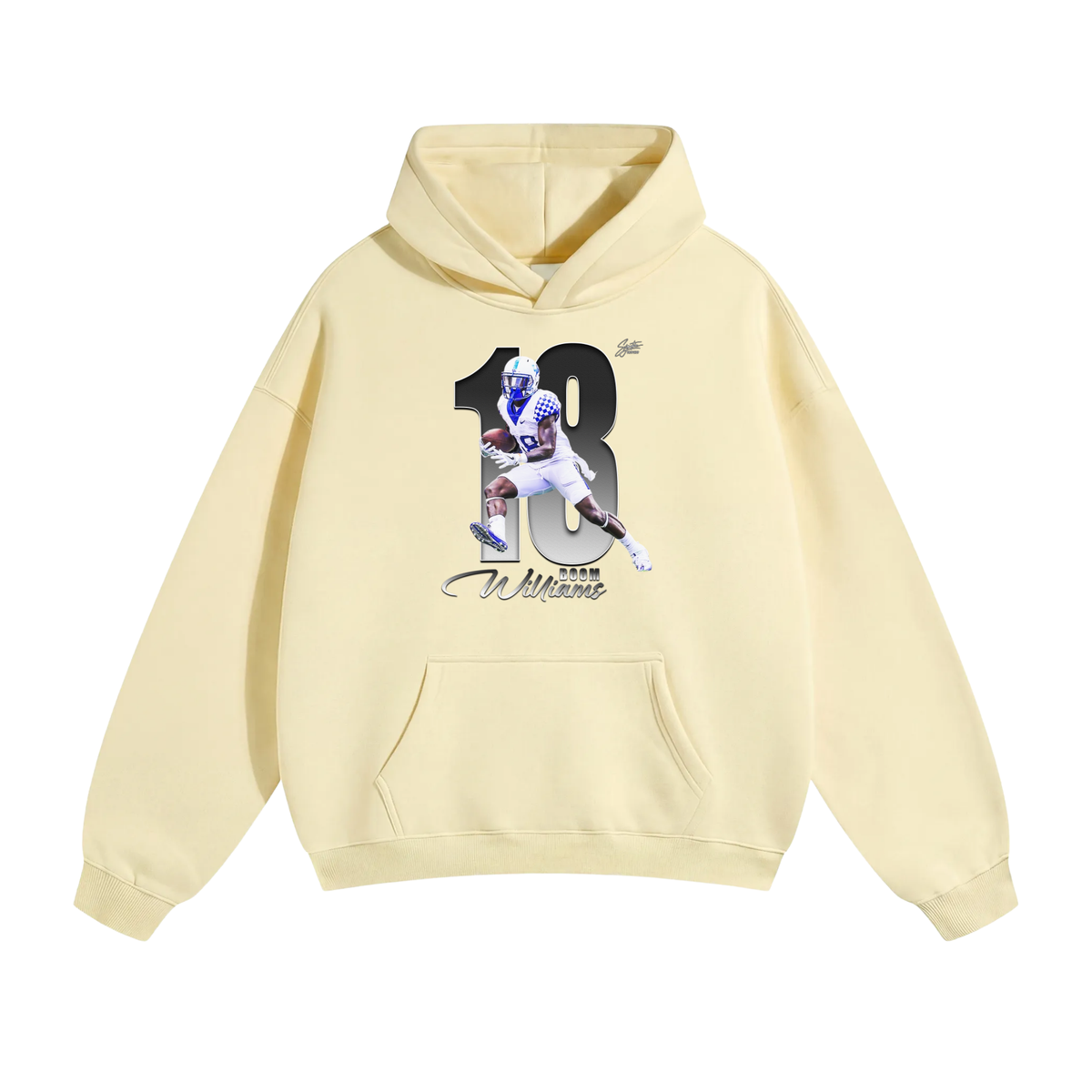 Boom Williams Oversize Fleeced Hoodie