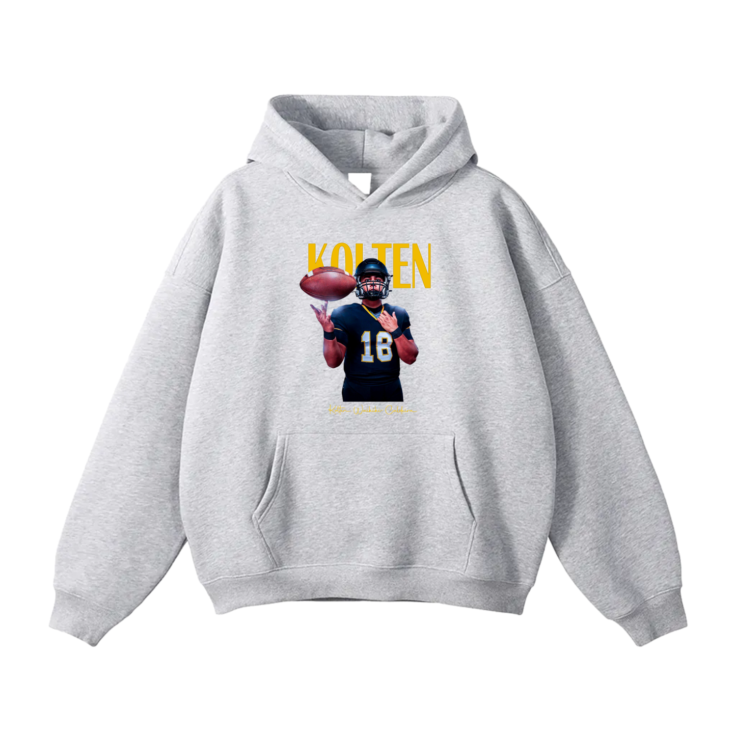 Kolten Waikiki-Caldeira Oversize Fleeced Hoodie