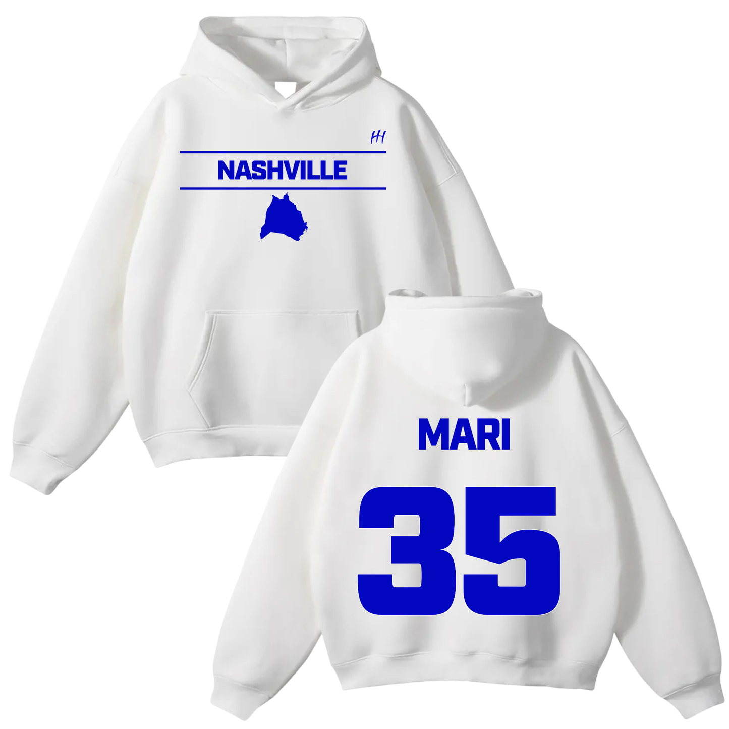 Camari Leach Oversize Fleeced Hoodie