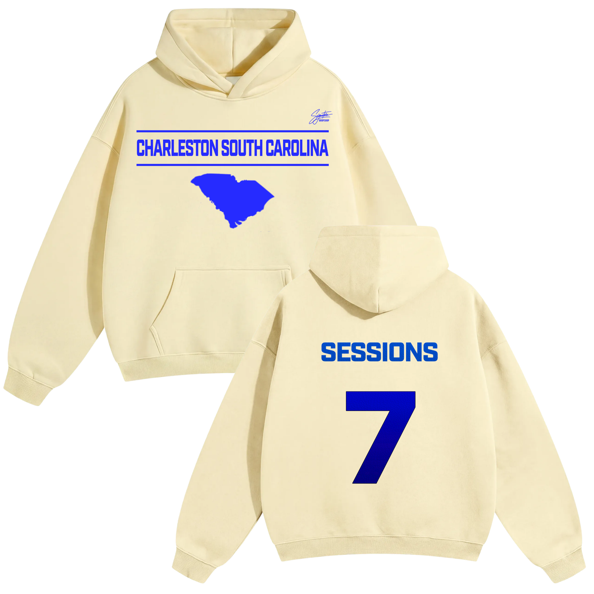 Marcez Sessions Oversize Fleeced Hoodie