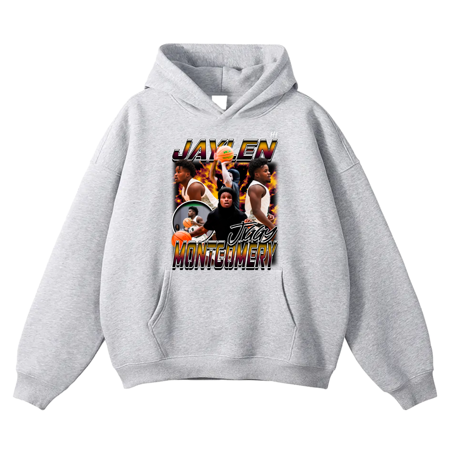 Jaylen Montgomery Oversize Fleeced Hoodie