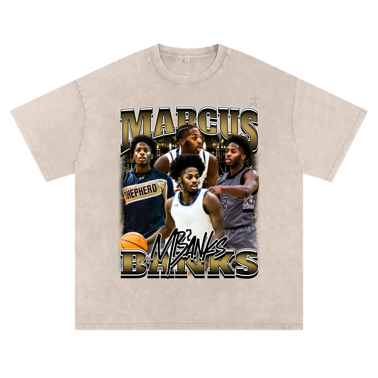 Marcus Banks Heavyweight Oversized T-shirt