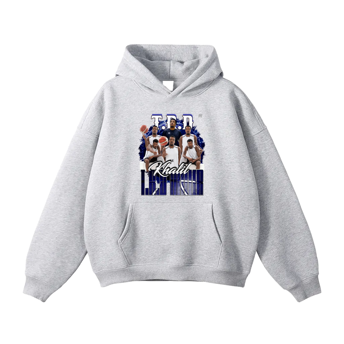 Khalil Nathanial Kirk Patrick Miller Oversize Fleeced Hoodie