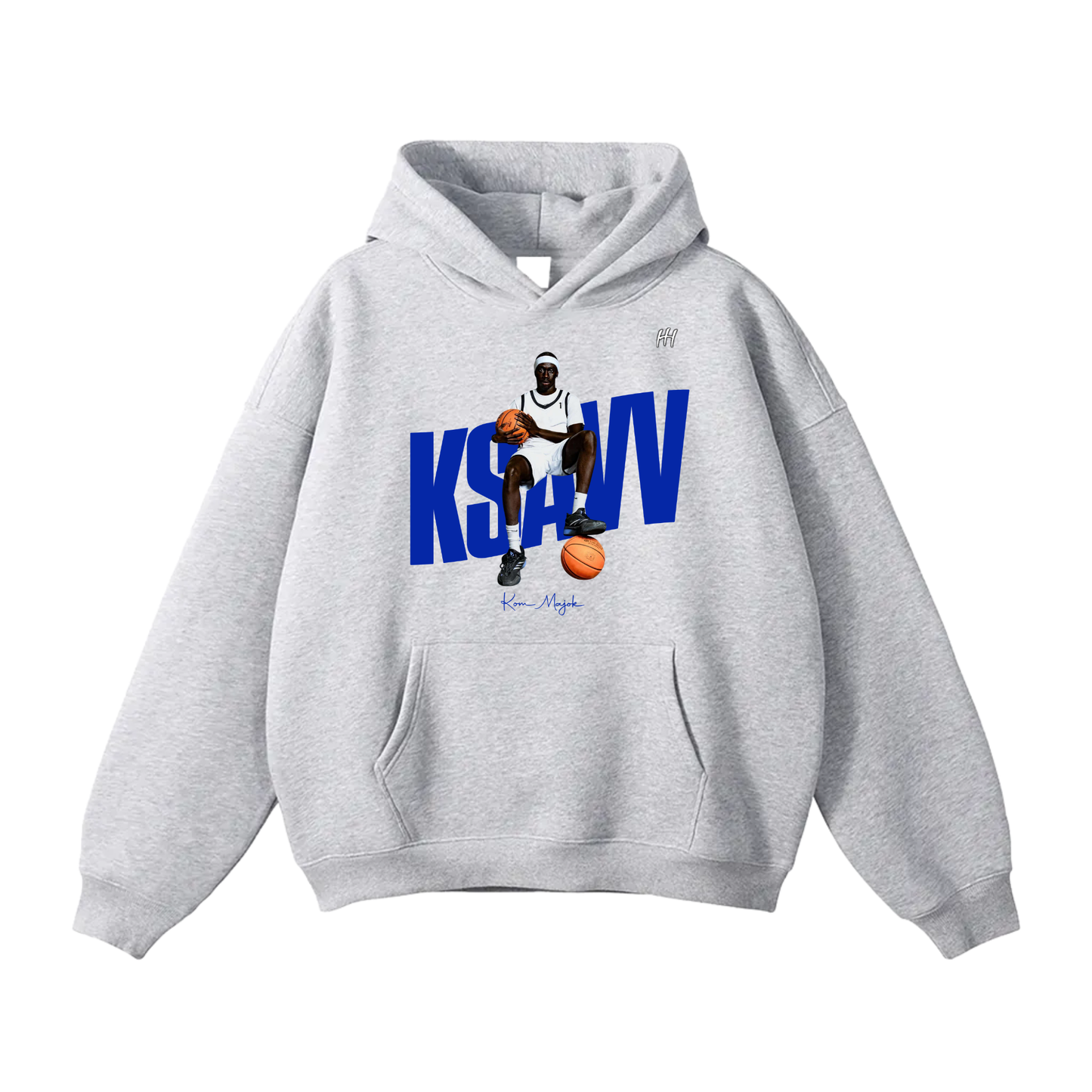 Kom Majok Oversize Fleeced Hoodie