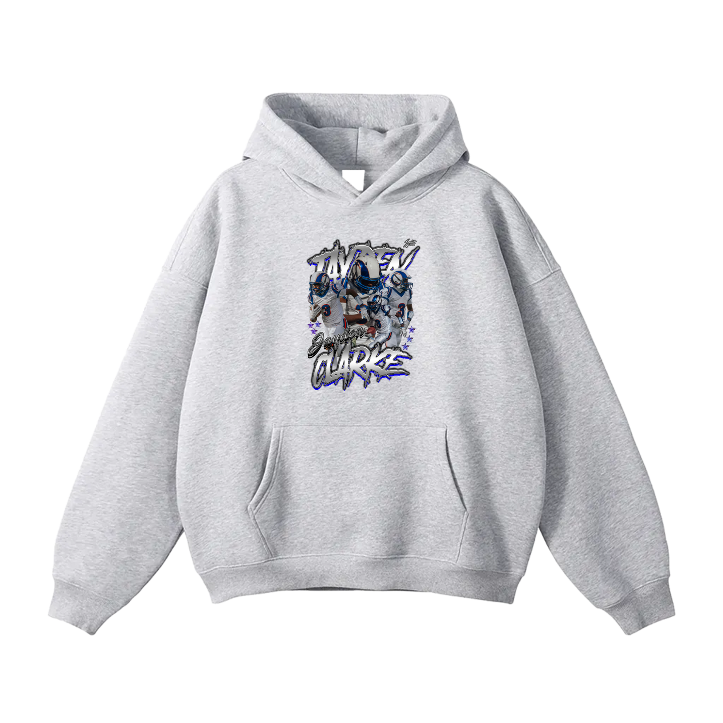 Jayden Clarke Oversize Fleeced Hoodie