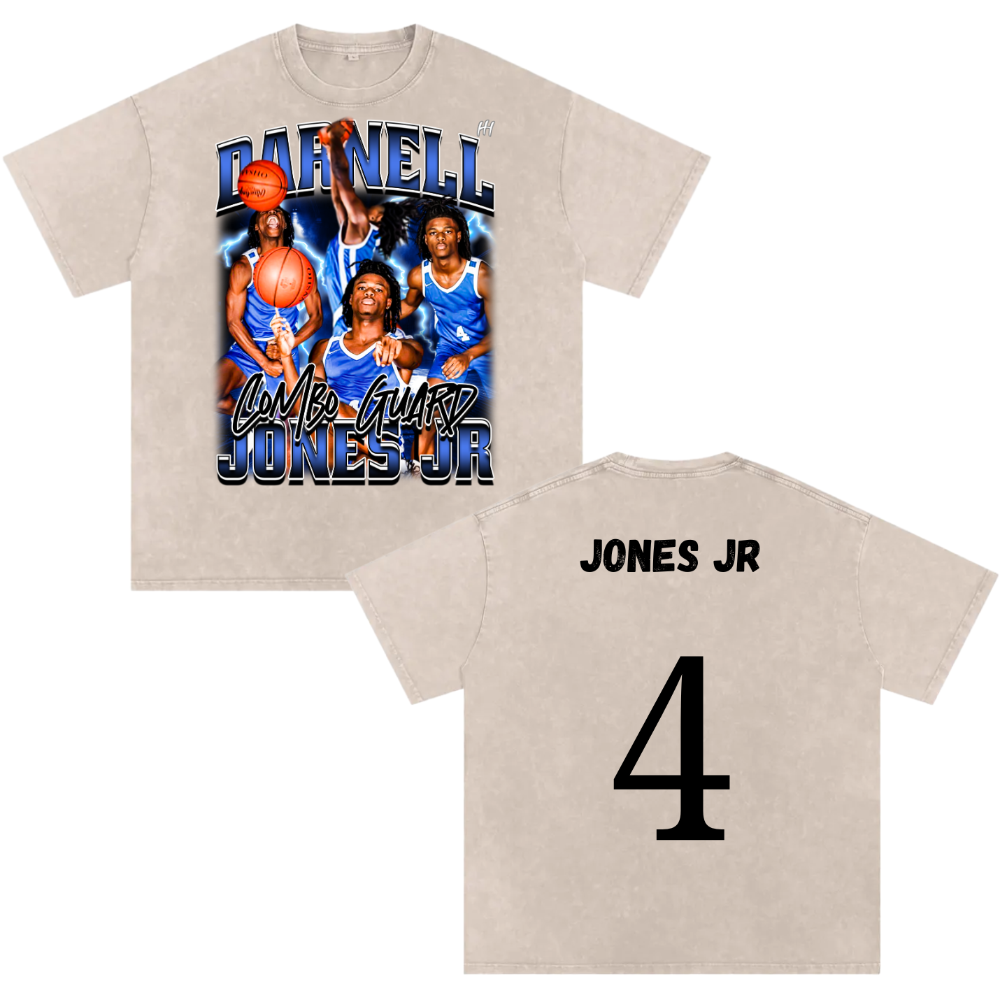 Darnell jones jr Heavyweight Oversized T-shirt