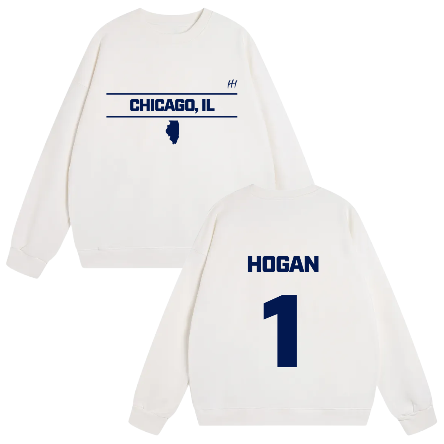 Aj Hogan Heavyweight Crewneck Sweatshirt