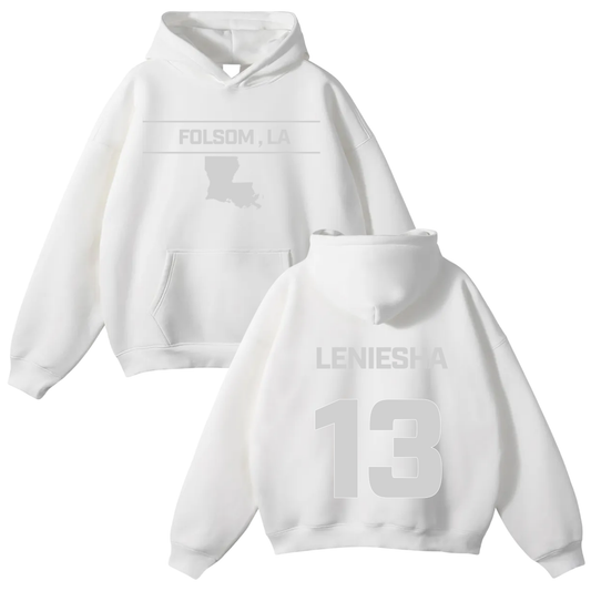 Leniesha Burris Oversize Fleeced Hoodie