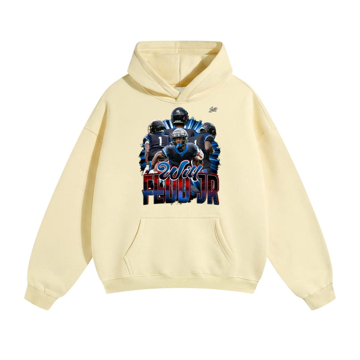 Will Fedd Jr Oversize Fleeced Hoodie