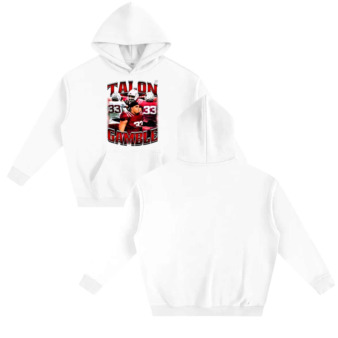 TaLon Gamble Oversize Fleeced Hoodie