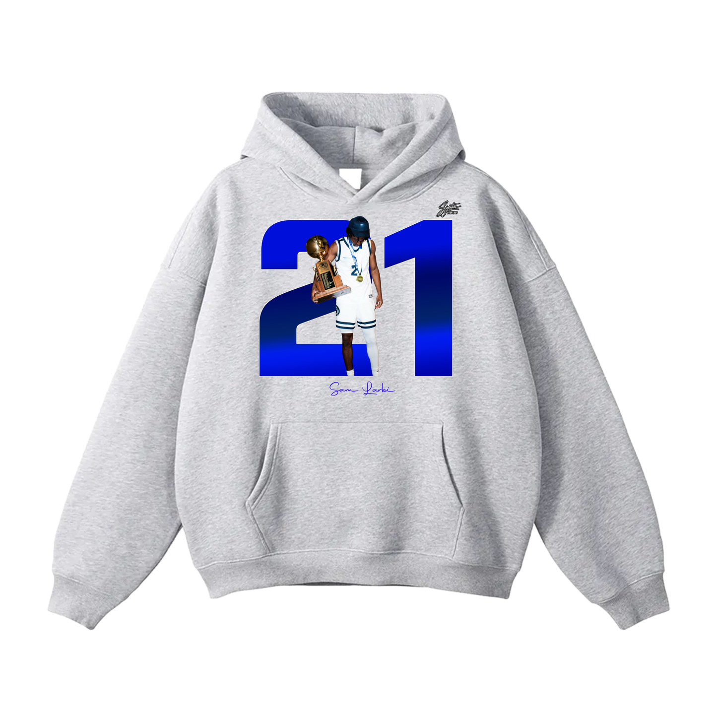Sam Larbi Oversize Fleeced Hoodie
