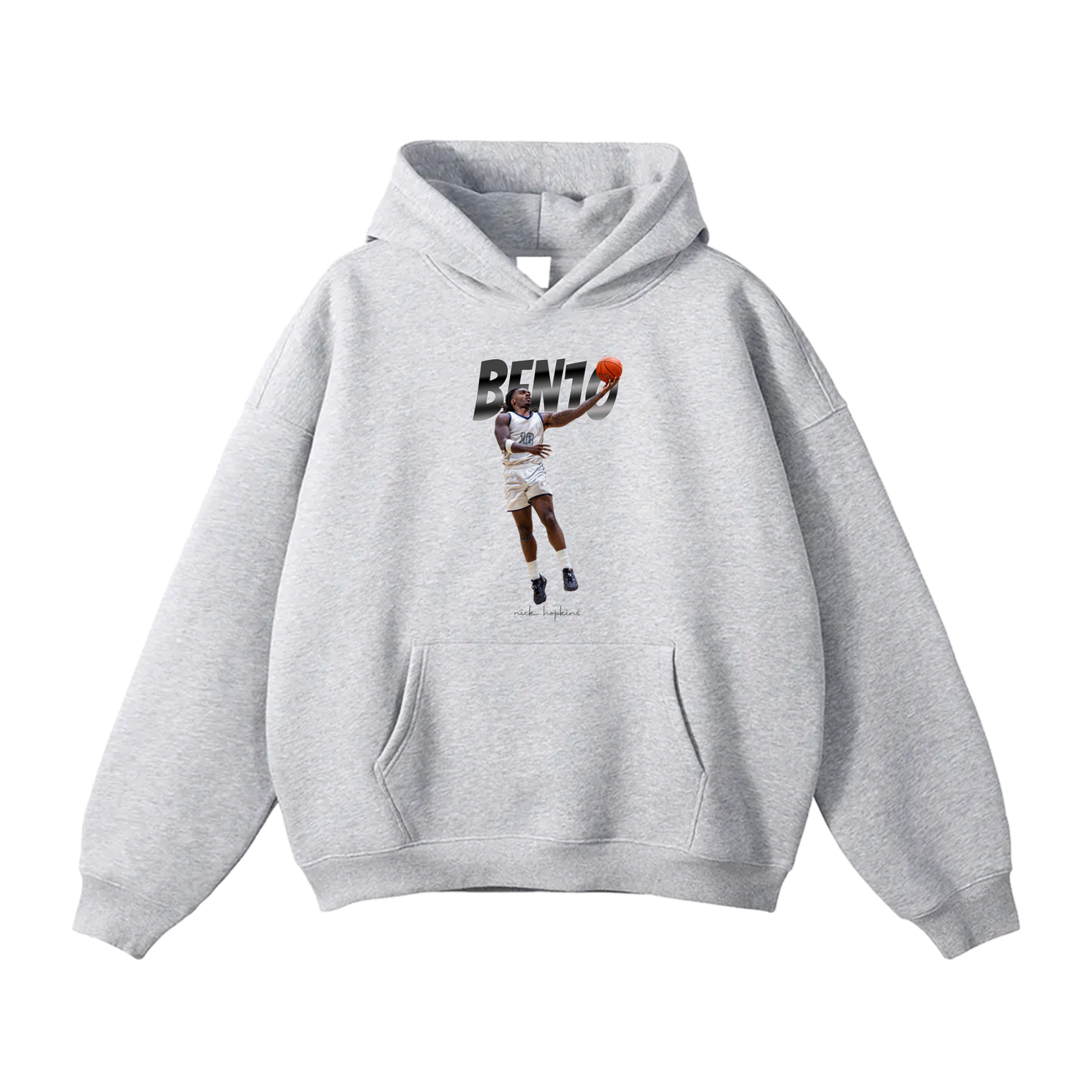 Nick Hopkins Oversize Fleeced Hoodie