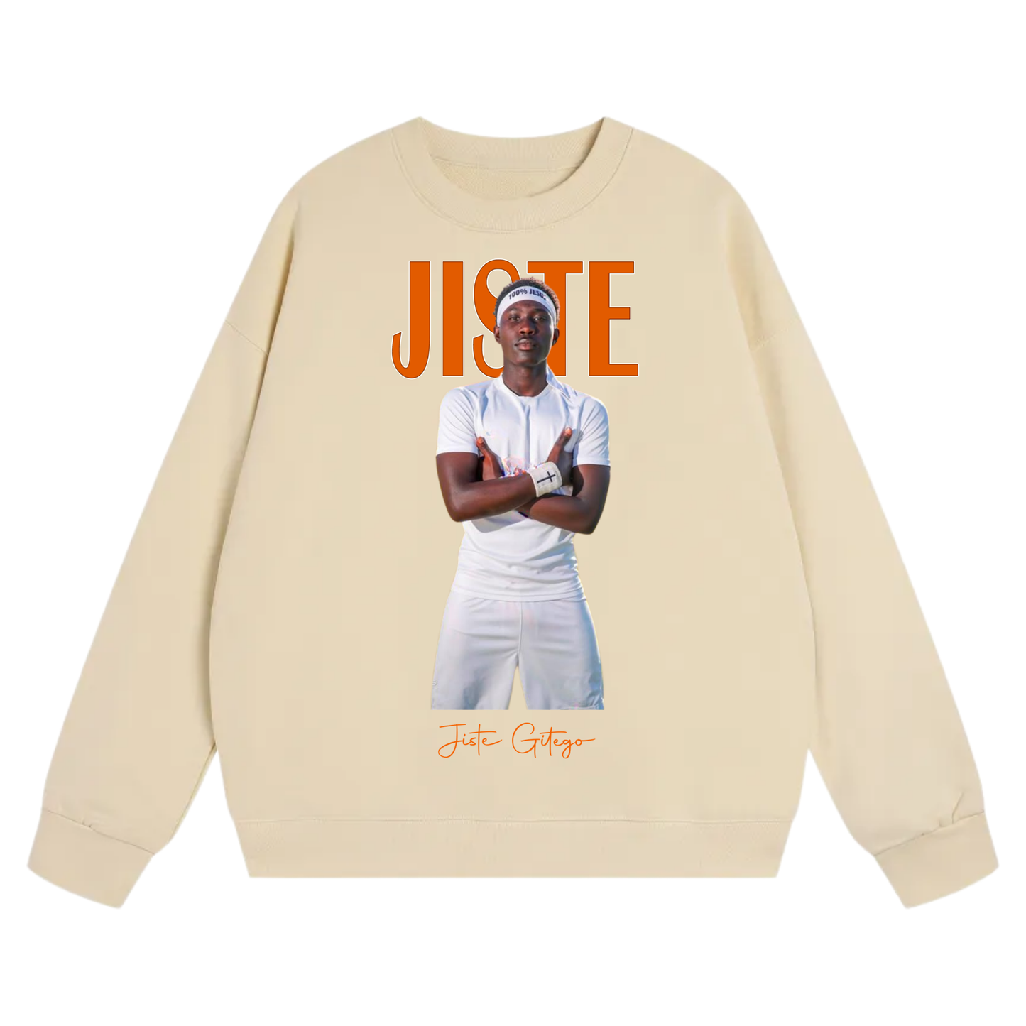 Jiste Gitego Heavyweight Crewneck Sweatshirt