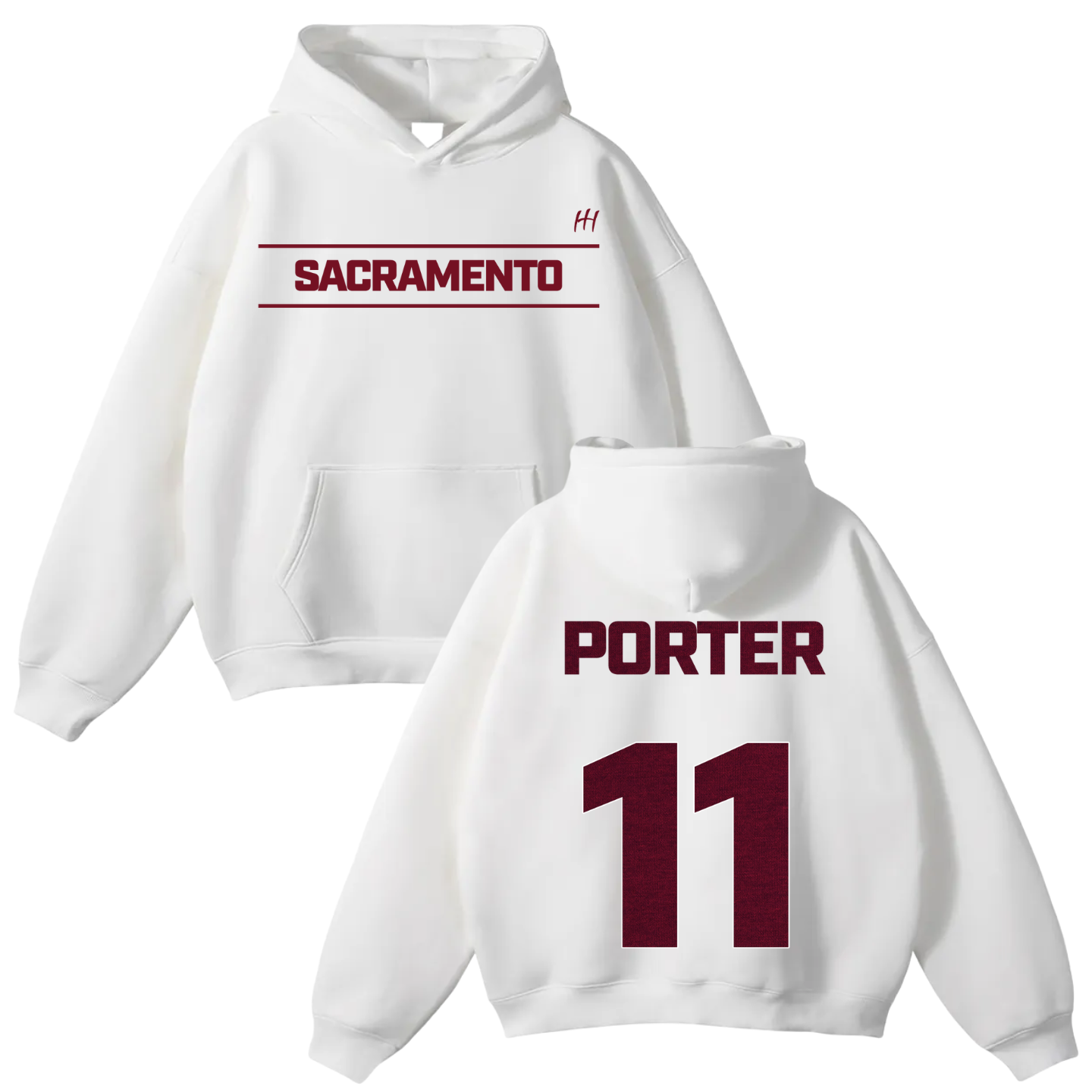 Xavier Porter Oversize Fleeced Hoodie