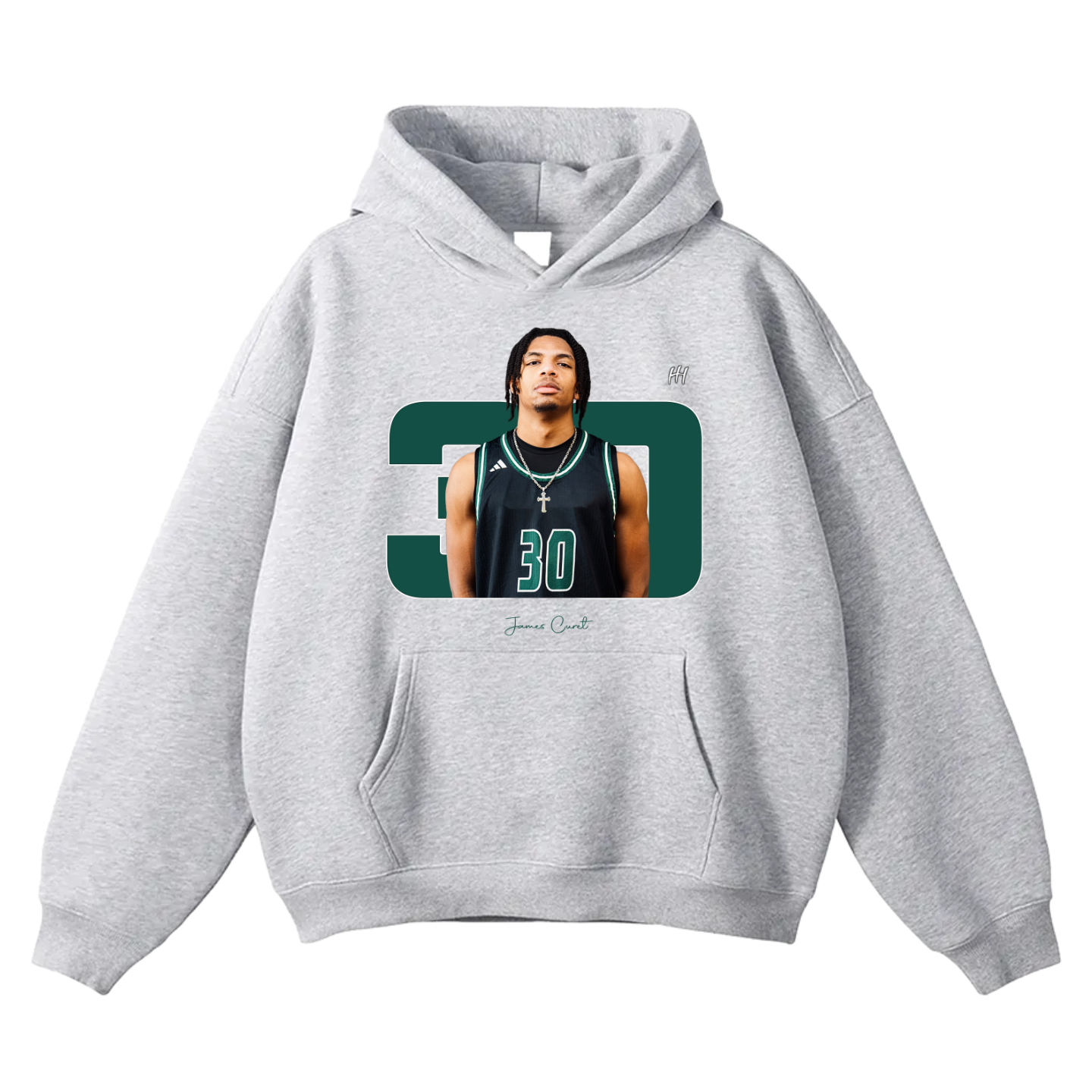 James Curet Oversize Fleeced Hoodie