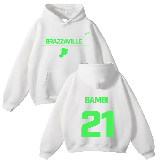 Bambi Archange Rothen Oversize Fleeced Hoodie