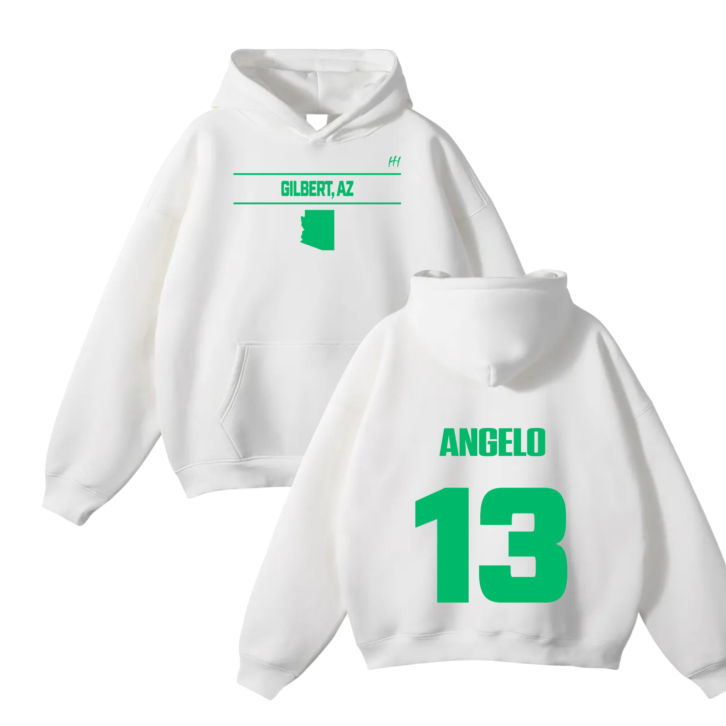 Angelo Rana Oversize Fleeced Hoodie