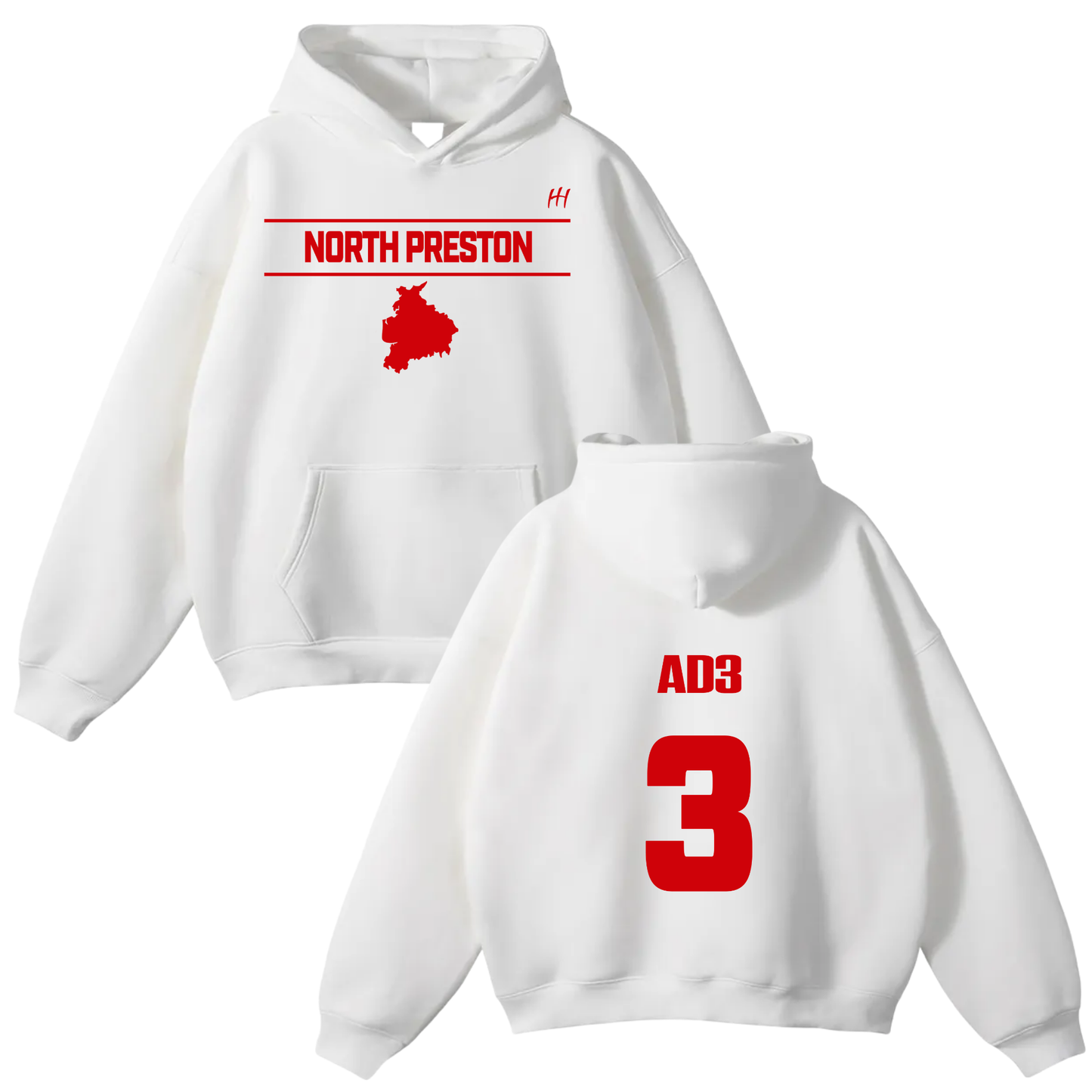 Azhyawn Downey Oversize Fleeced Hoodie